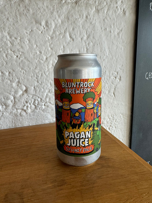 Pagan Juice Hazy Pale, Bluntrock Brewery
