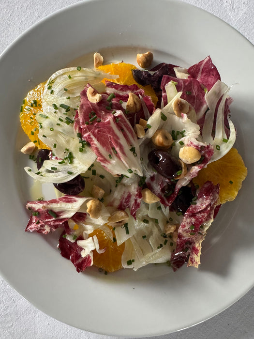 Radicchio, Orange & Hazelnut Salad (1kg)